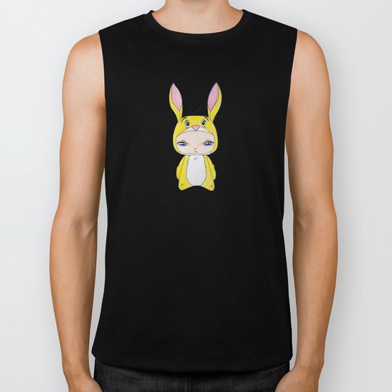 A Boy - Rabbit (coco lapin) Biker Tank