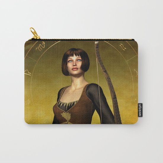 Sagittarius Zodiac Fantasy Carry-All Pouch