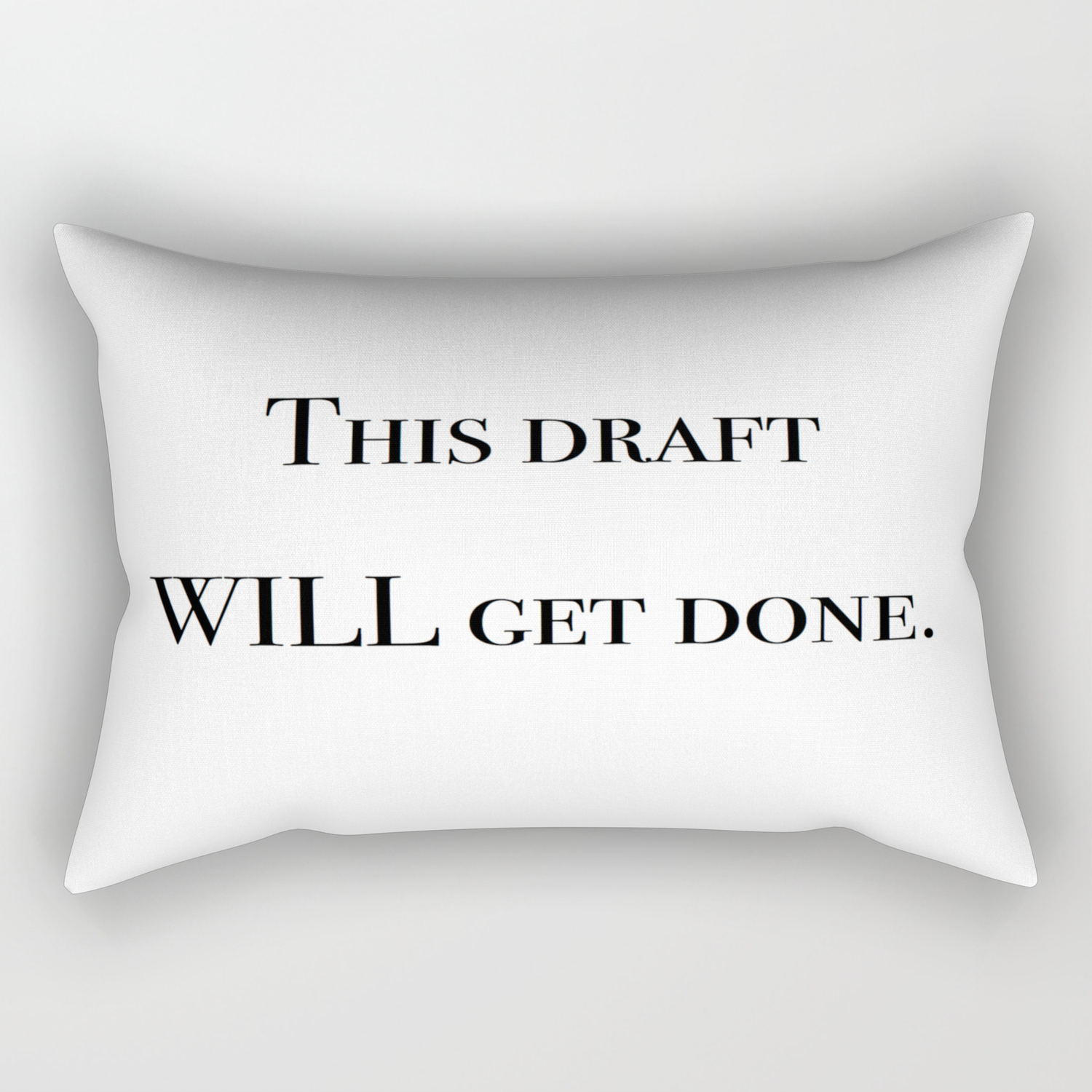 Writing motivation #15 Rectangular Pillow