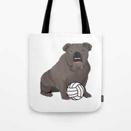 Bulldog Volleyball Tote Bag