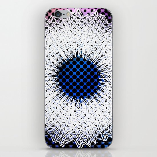 Ice wreath iPhone & iPod Skin