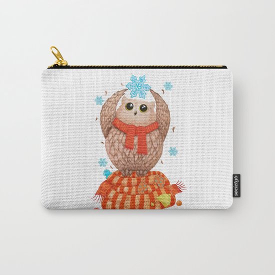 Happy owl Carry-All Pouch