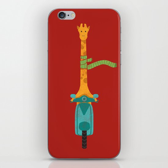 Scooter - ing around iPhone & iPod Skin