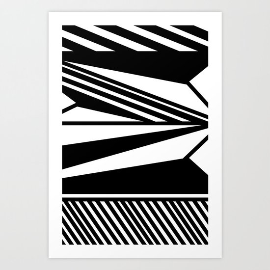 Collide Art Print
