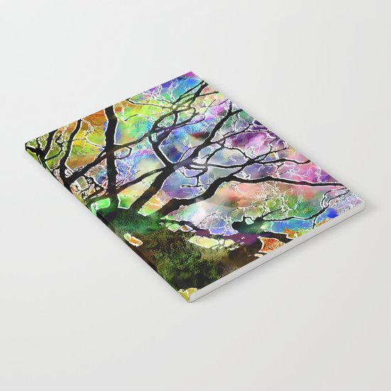 Frosted Tree Notebook
