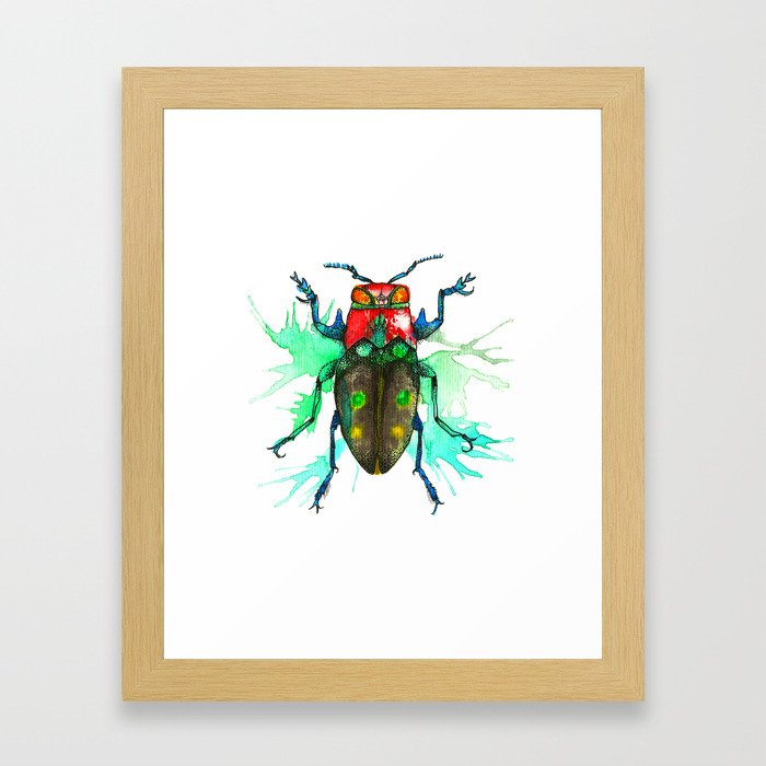 Beetle One Framed Art Print