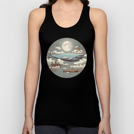 Ocean Meets Sky Unisex Tank Top
