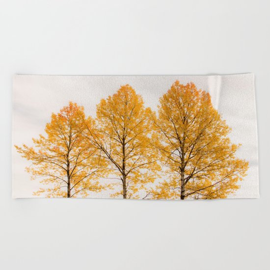 Aspen Trees Beach Towel