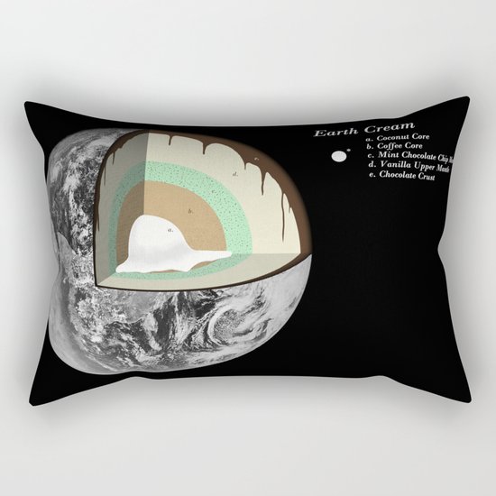 Earth Cream Rectangular Pillow