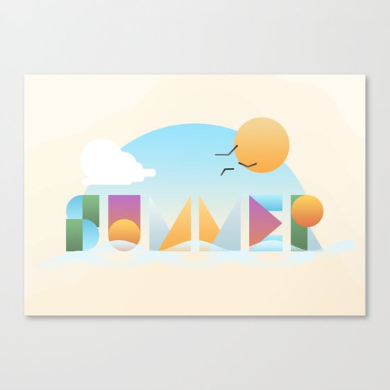 It's Summer Time Canvas Print
