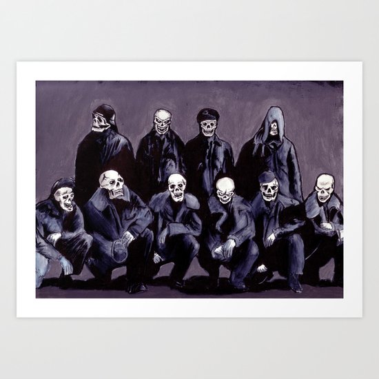 SQUAD 666: Bastard Sons of Satan Art Print