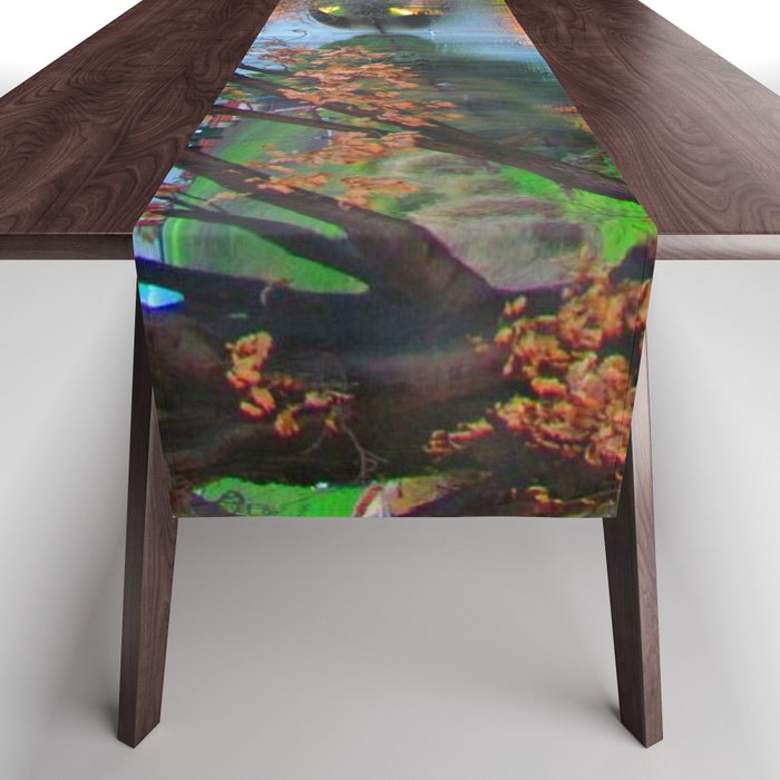 New Zealand Photography - Avon River In The Autumn Evening Table Runner