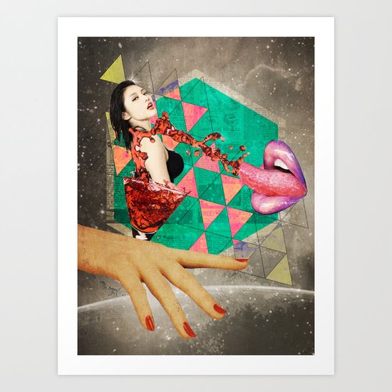 Sensasian III: Shaken, not stirred Art Print