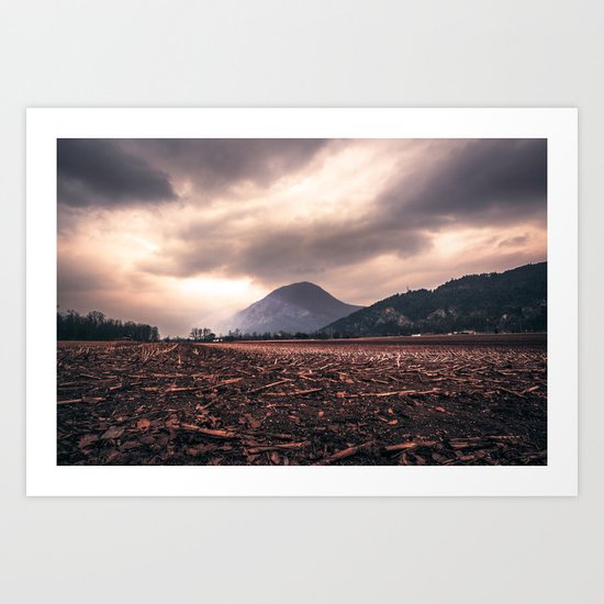 Wastelands Art Print