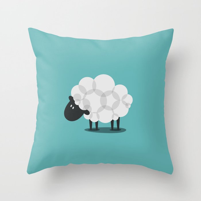 SHEEP Throw Pillow