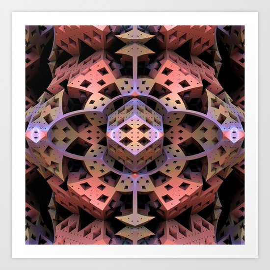 Structure Art Print