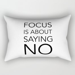 Focus is about.... Rectangular Pillow