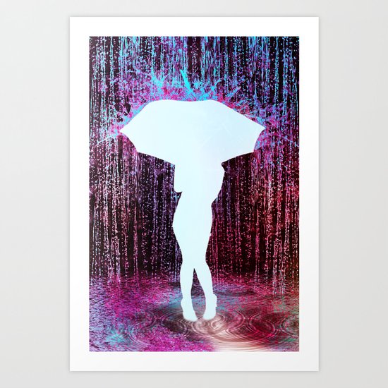 Splash Art Print