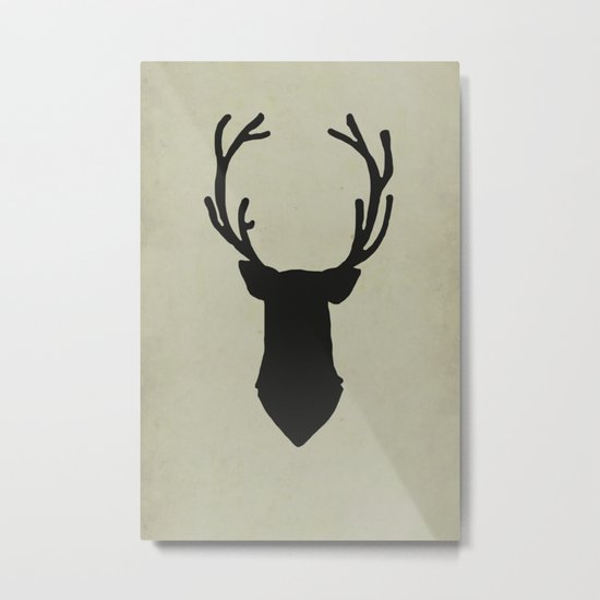 Le cerf my deer. Metal Print