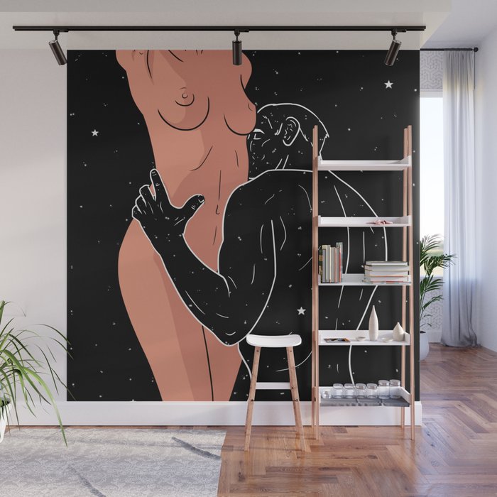 Adoration (nude) Wall Mural