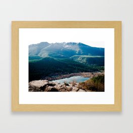 Above and beyond Framed Art Print
