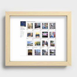 FREE SHIPPING on all Artwork !!!!!! Until Sept. 30th 2012 Recessed Framed Print