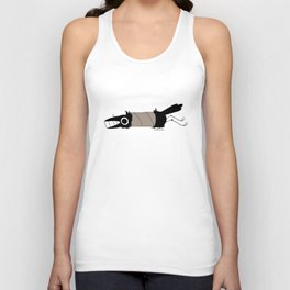 fishcrow paper roll  Unisex Tank Top