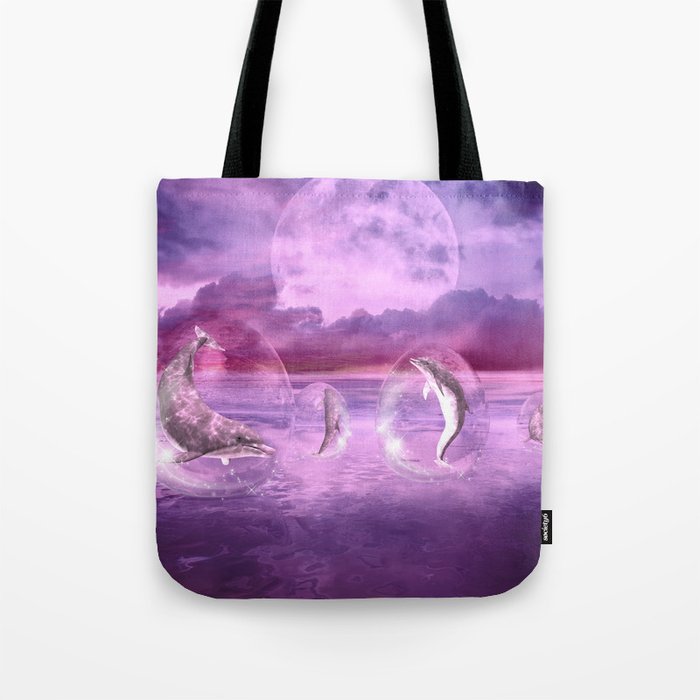 Dream Of Dolphins Tote Bag