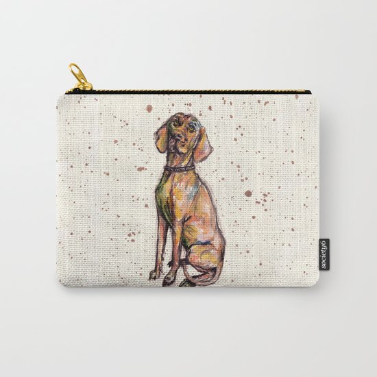 Hungarian Vizsla Dog Carry-All Pouch