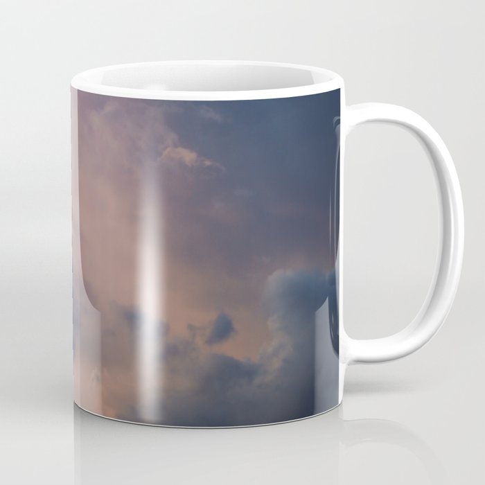 Dark Purple and Blue Clouds Coffee Mug