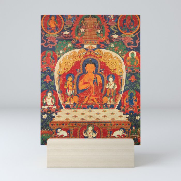 Maitreya Bodhisattva Buddhist Deity Buddha Mini Art Print