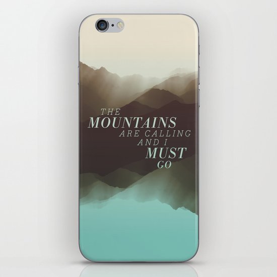 Mountains - Color iPhone & iPod Skin