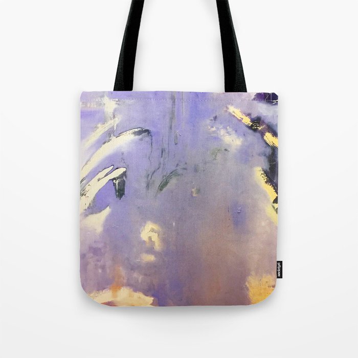 Purple Abstraction Tote Bag