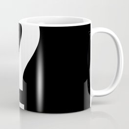 Question Mark (White & Black) Mug
