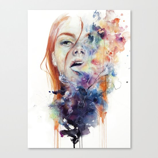 this thing called art is really dangerous Canvas Print