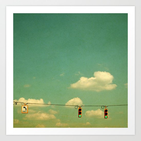 GO Art Print