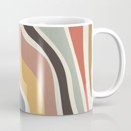Sway - Modern Abstract Print Coffee Mug