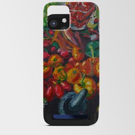 Gleaning Day Harvest Table iPhone Card Case