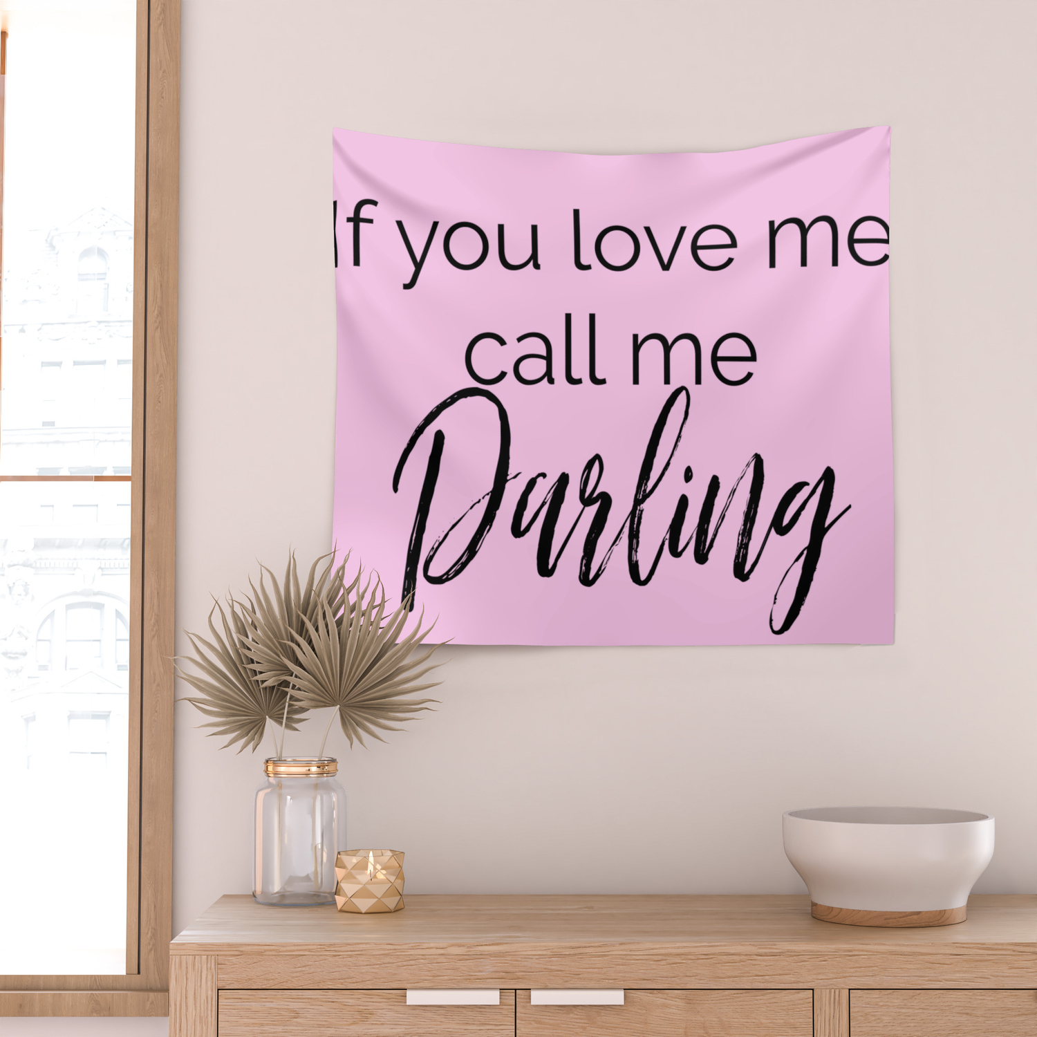 Why does he call me darling