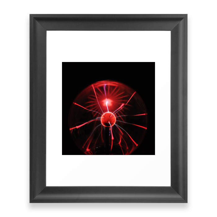 Electric Love Framed Art Print by mooncandymotel