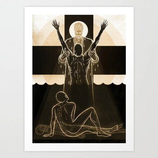 While We Were Still Helpless Art Print
