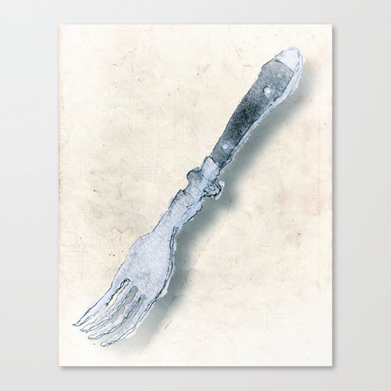 from my silverware box Canvas Print