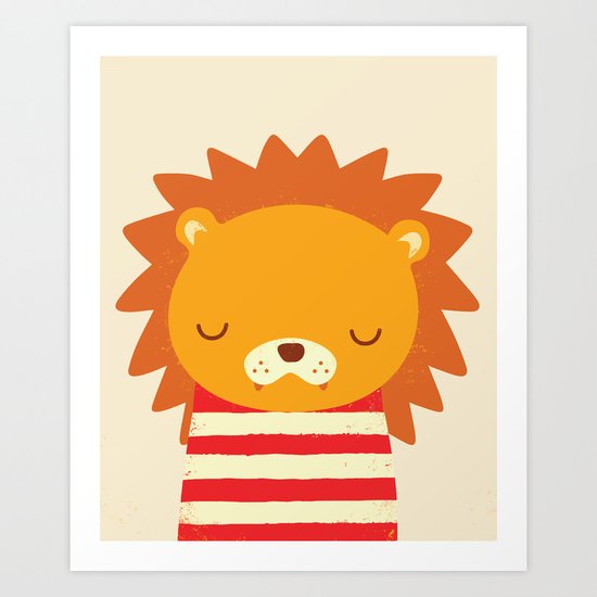 Lion Art Print