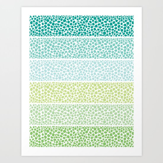 Zen Pebbles Art Print