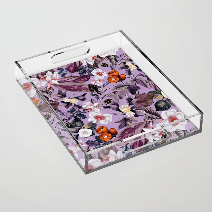 Crocus Petal Acrylic Tray