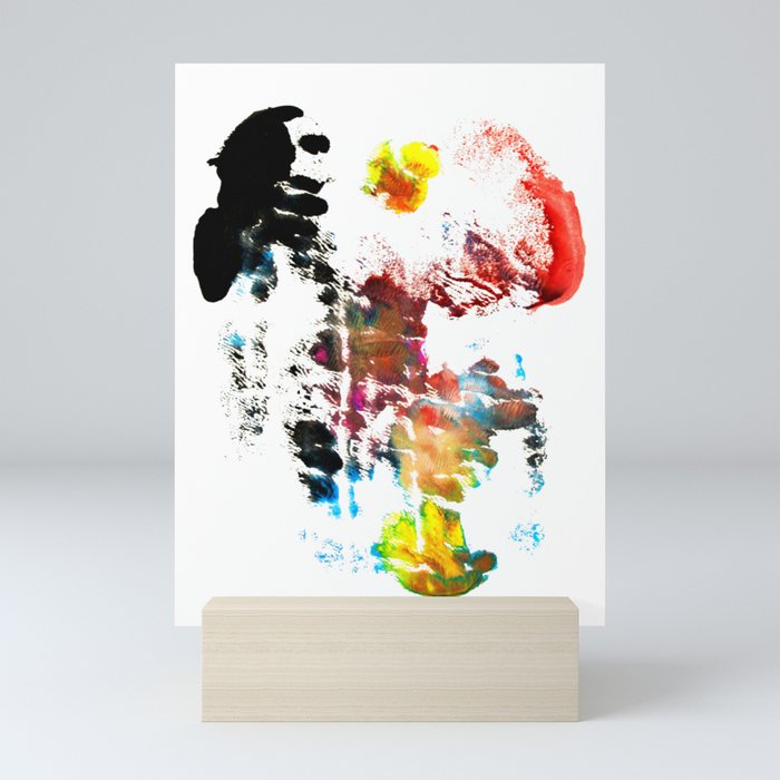 Abstract A-01 Mini Art Print