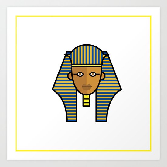 Pharaoh Art Print