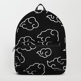 Akatsuki Cloud Black & White Backpack