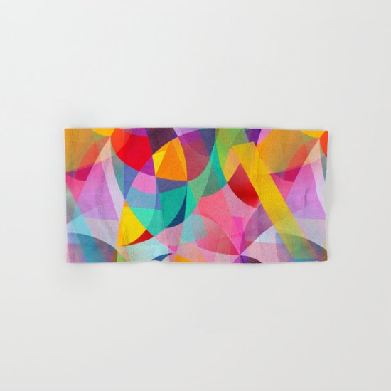 Girly Geometric Dreams Hand & Bath Towel