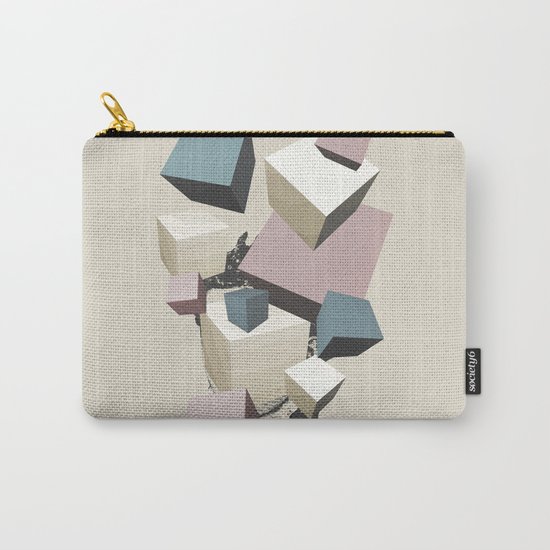 Queen of Cubes Carry-All Pouch